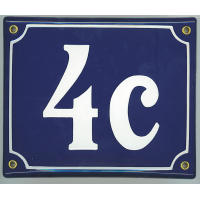 Naambord 16x20 cm horizontaal